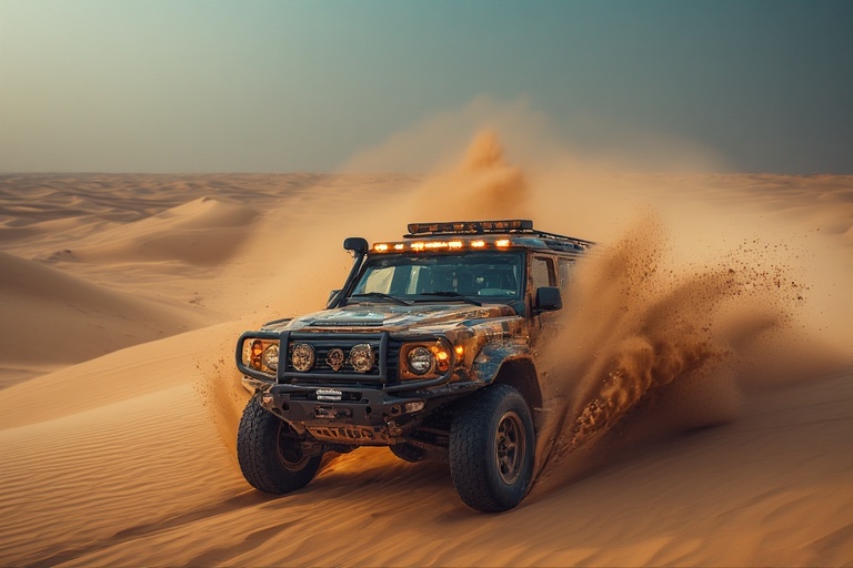 Desert Safari Dune Bashing Adventure in Dubai